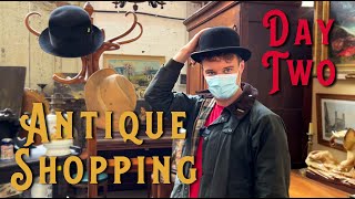 Antique Shopping - Doing It Ourselves Daily - Day Two