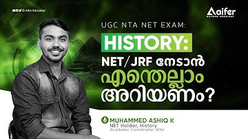 Introducing UGC NTA NET History | Aifer Education