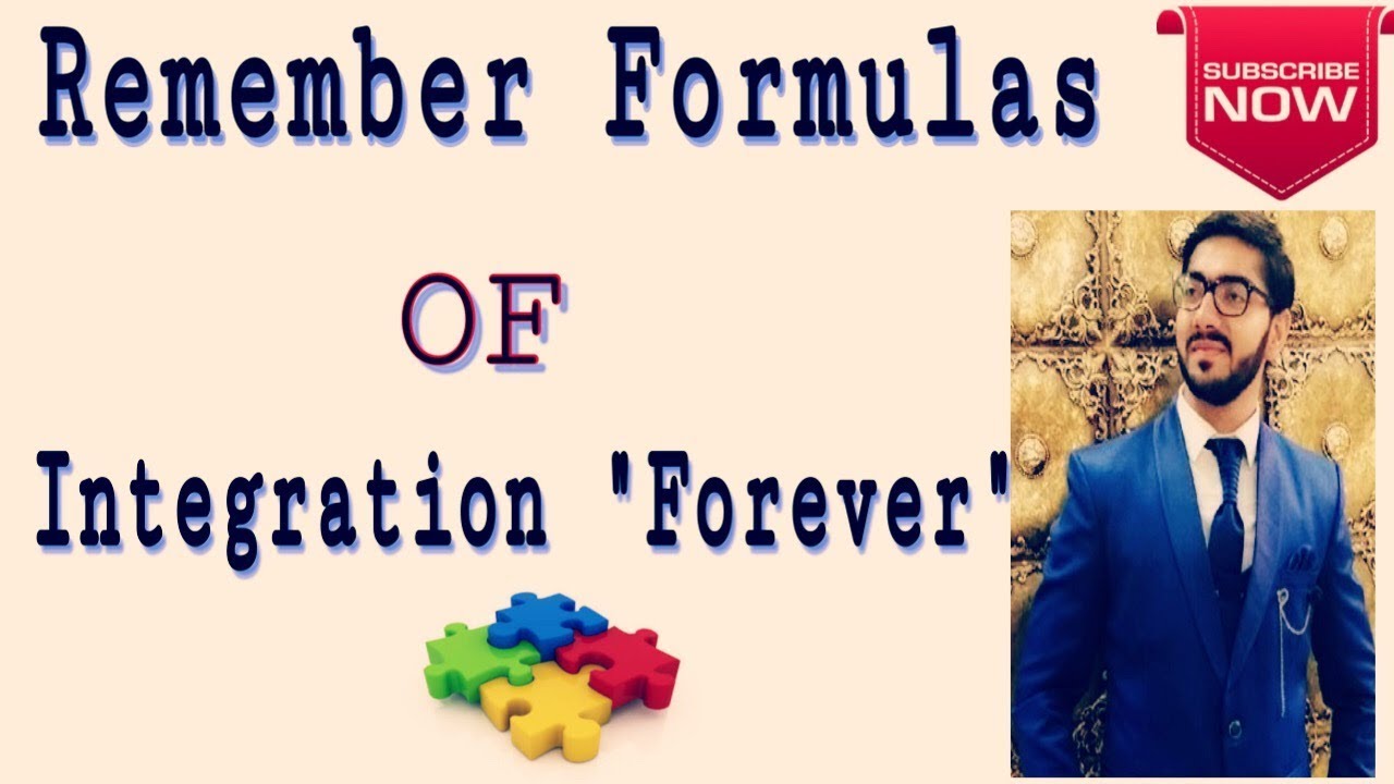 How to learn Integration Formulas | Fast and Easily |Maths Tricks ...