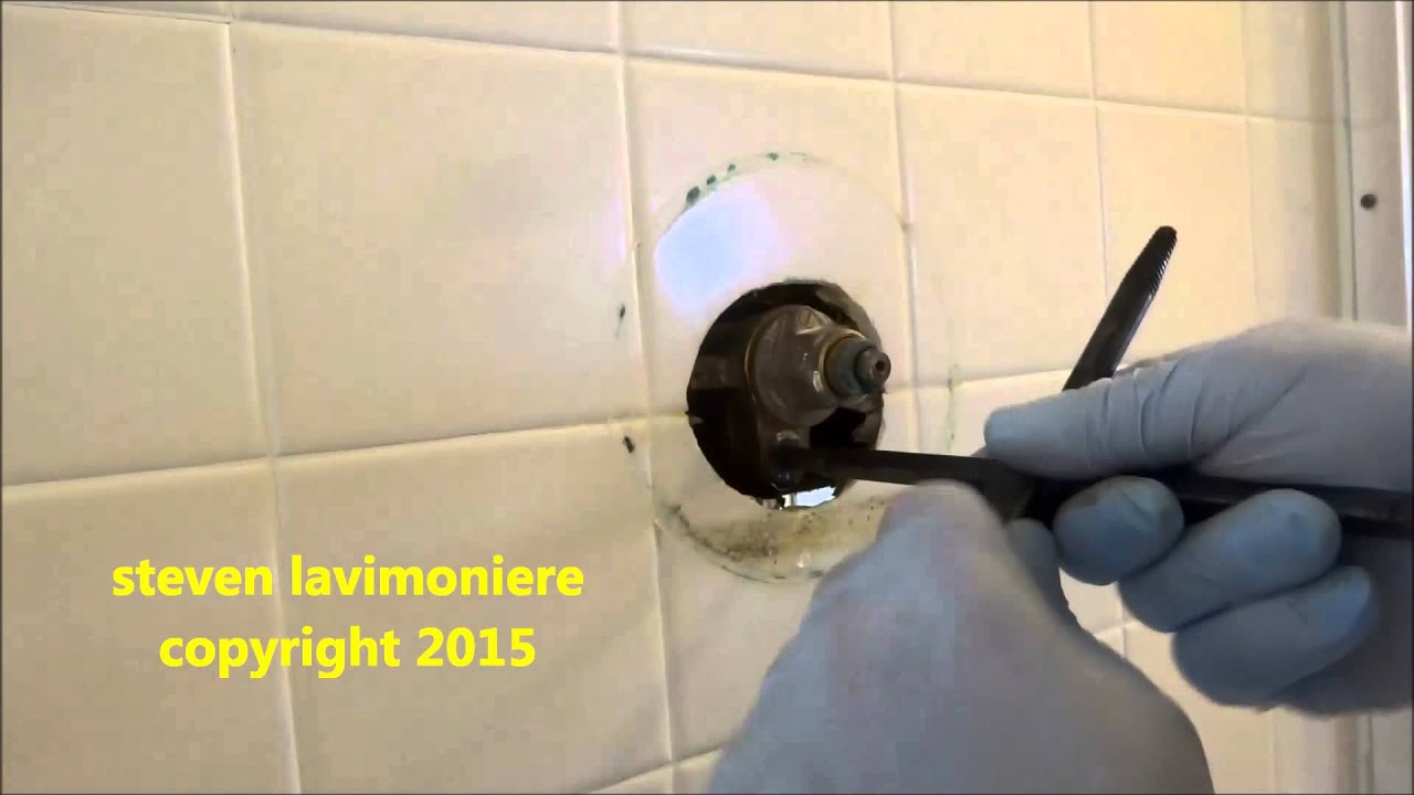 Symmons Temptrol Tub Shower Valve Leaking In Wallplumbing Tips