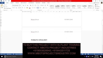 DESIGN AND FABRICATION OF AUTOMATIC REVERSE BRAKING SYSTEM  MECHANICAL PROJECT