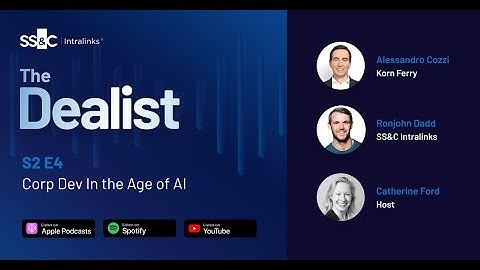 Corp Dev In the Age of AI [2025] #mergersandacquisitions #dealmaking #genai #businesstransformation