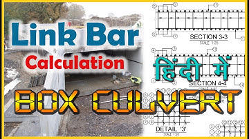 How to Calculate Number of Link Bars in Box Culvert | Shear Link Bar Calculation #civilengineering