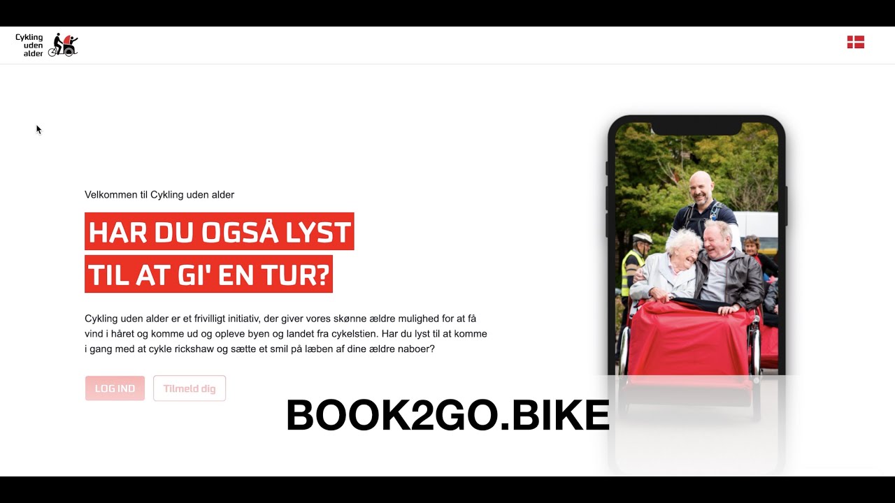 Cykling uden Book2go.bike - til -