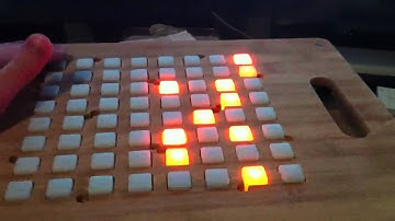 SevenUp Live and My Arduinome in Abelton Live 8.2.2