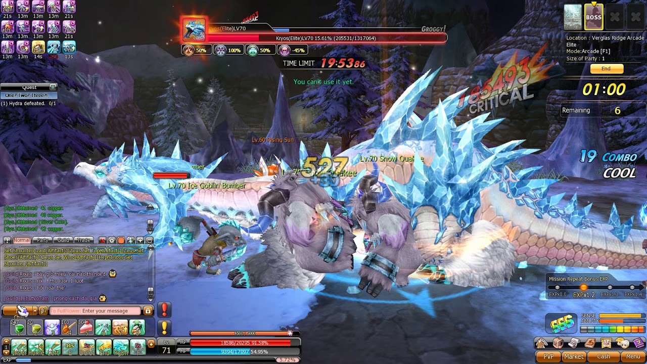Dragon saga- sentinel farm f1 kryos