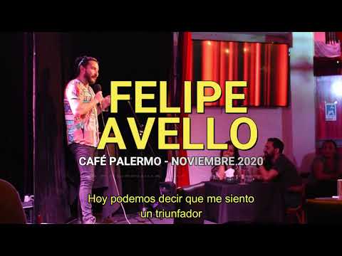 Felipe Avello regresa a los shows en vivo en Café Palermo