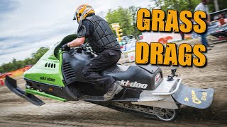 SNOWMOBILE GRASS DRAGS - All the Moving Parts - SDRO