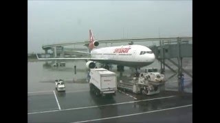 THE SIGHT & THE SOUND 1/7 : Swissair MD-11 HB-IWQ cockpit documentary from Osaka (KIX) to Zurich
