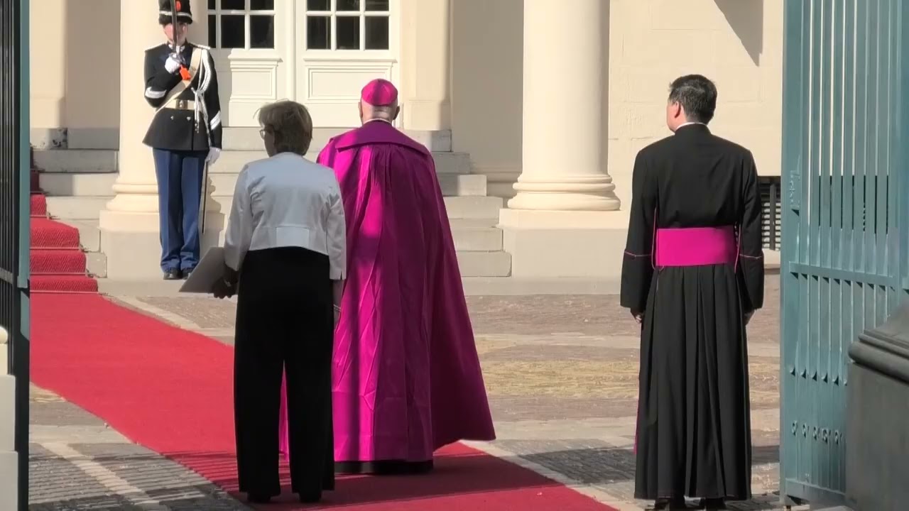 Ceremonie Geloofsbrieven nieuwe Ambassadeur Heilige Stoel - Vaticaanstad