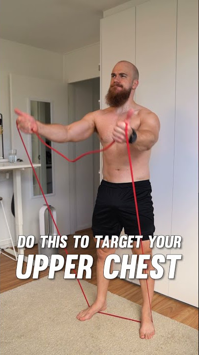 At-Home UPPER CHEST Resistance Band EXERCISE