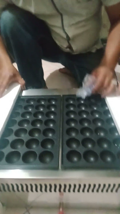 unboxing kompor takoyaki 56 lubang