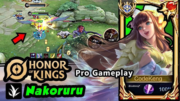 Nakoruru Early Game Jungling  Honor of Kings Full Gameplay 