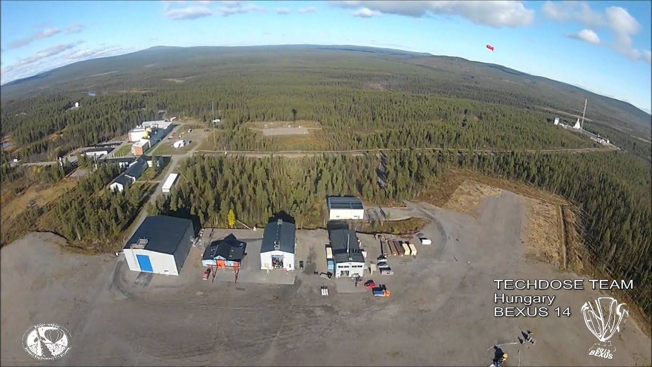 BEXUS 14 TECHDOSE Team Flight Video (no audio)