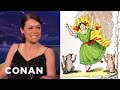 Tatiana maslanys disturbing german fairy tales  conan on tbs