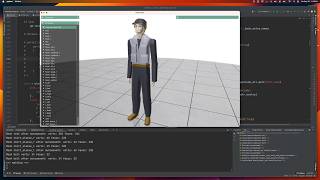 Python programming chillstream! 3D modeling. Cloth sim for low poly characters part 3