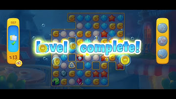 Fishdom gameplay level 1157