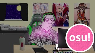 ASMR Playing Osu! While Your Parents Argue Downstairs