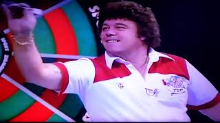 Tony Green. 301 with 9 darts. Bullseye. Jim Bowen