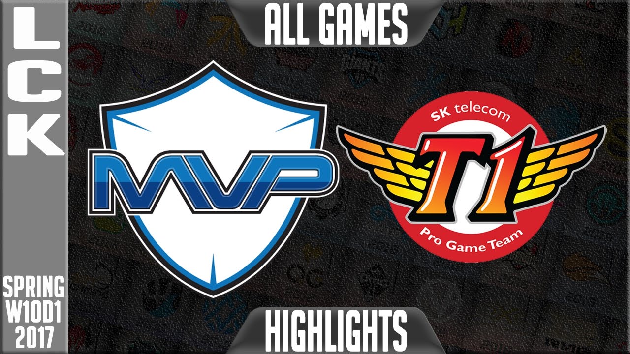 MVP vs SKT Highlights All Games - LCK W10D4 Spring 2017 MVP vs SKT All Games