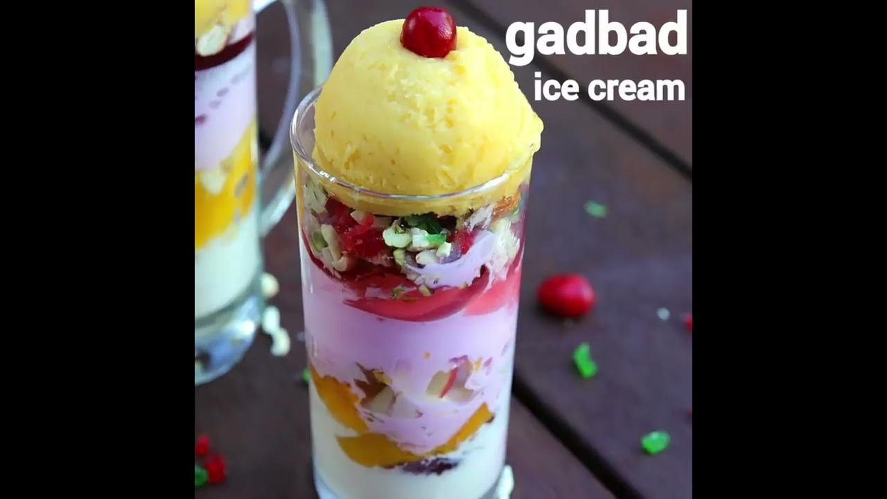 gadbad ice cream recipe gudbud ice cream gadi badi ice cream ಗಡಿ