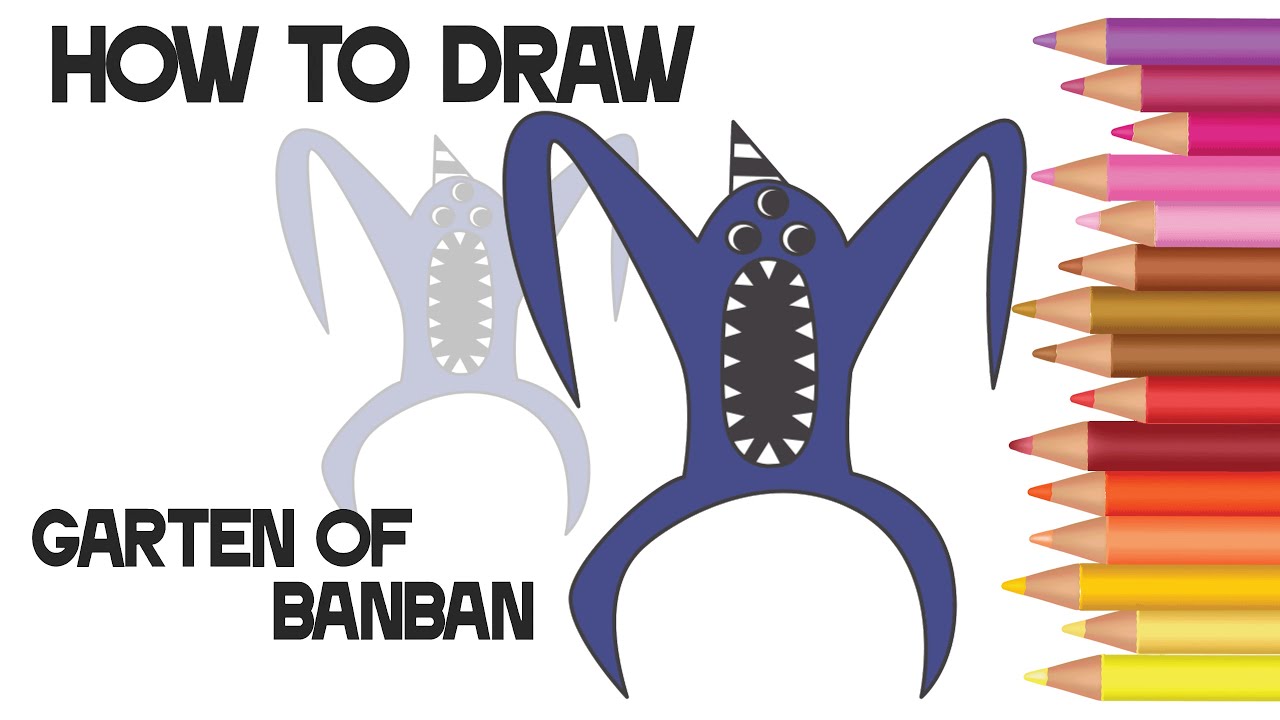 How To Draw NabNab (The Twisted One) - Garten of Banban Chapter 2