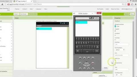 Mit app inventor TextBox Kullanımı