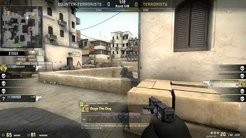 CS:GO Pistol Round Ace Clutch #1