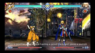BBCF2 Punishing Pressure: Jin pressure featuring 獣兵衛