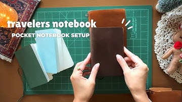 Pocket Travelers Notebook System: New Insert Setup (Holiday Edition) 🎄✨