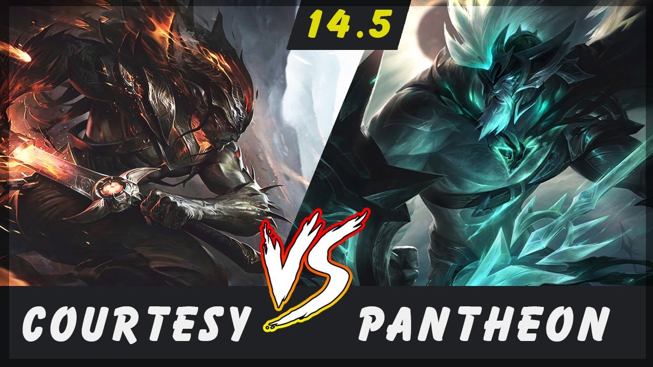 Courtesy - Yasuo vs Pantheon MID Patch 14.5 - Yasuo Gameplay