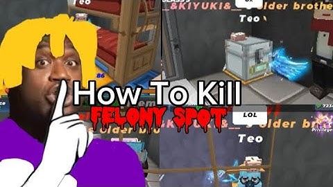 How To Kill Felony Spot In Jailbreak Blockman go//Jailbreak #blockmango #jailbreak