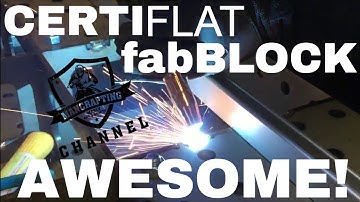 How to Build a Welding Table |  CertiFLAT fabBLOCK