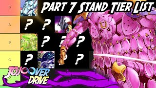 The Ultimate JoJo's Bizarre Adventure Part 7 Stand Tier List