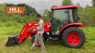 Kioti NS Series Cab Tractor Loader Walkthru  NS6010HCB & NS4710HCB