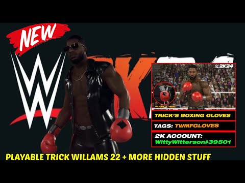 PLAYABLE TRICK WILLIAMS 22 MYFACTION MODEL NOW AVAILABLE TO DOWNLOAD+MORE HIDDEN STUFF FOUND!