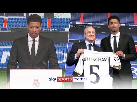 &quot;Proudest Day Of My Life!&quot; 💖 | Jude Bellingham Unveiled As Real Madrid Player