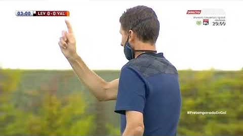 3 ème match pretemporada Valencia-Levante....