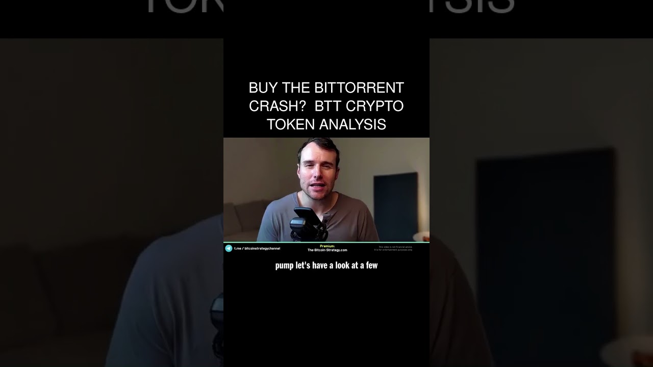 Buy the BitTorrent Crash? 🤩 BTT Crypto Token Analysis - YouTube
