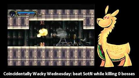 SotN 0 boss route: Slogra/Gaibon skip setup