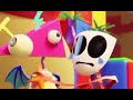 Gangle shaking zooble for 2 minutes
