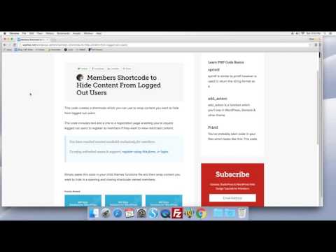 Restrict Content in WordPress Using Code