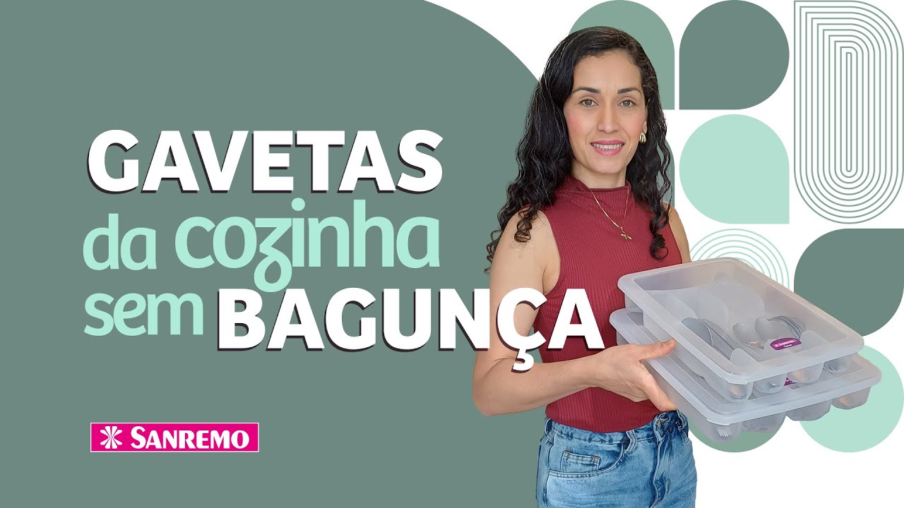 Como Organizar as Gavetas da Cozinha de Forma Rápida e Fácil | Dicas Sanremo 
