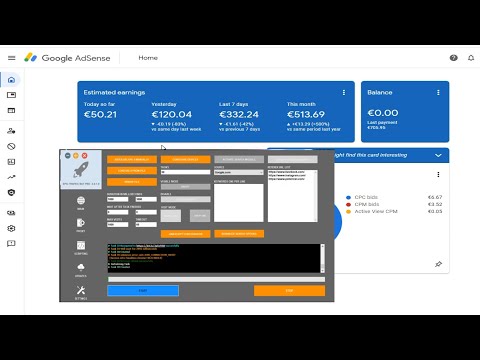 $332 Google Adsense Earnings from this Proxy Bot Method for unique website traffic