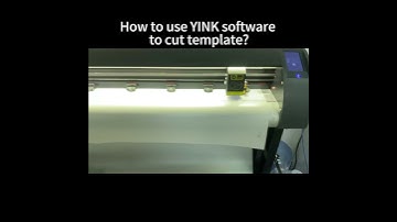 How to use YINK software to cut templates? #yinksoftware