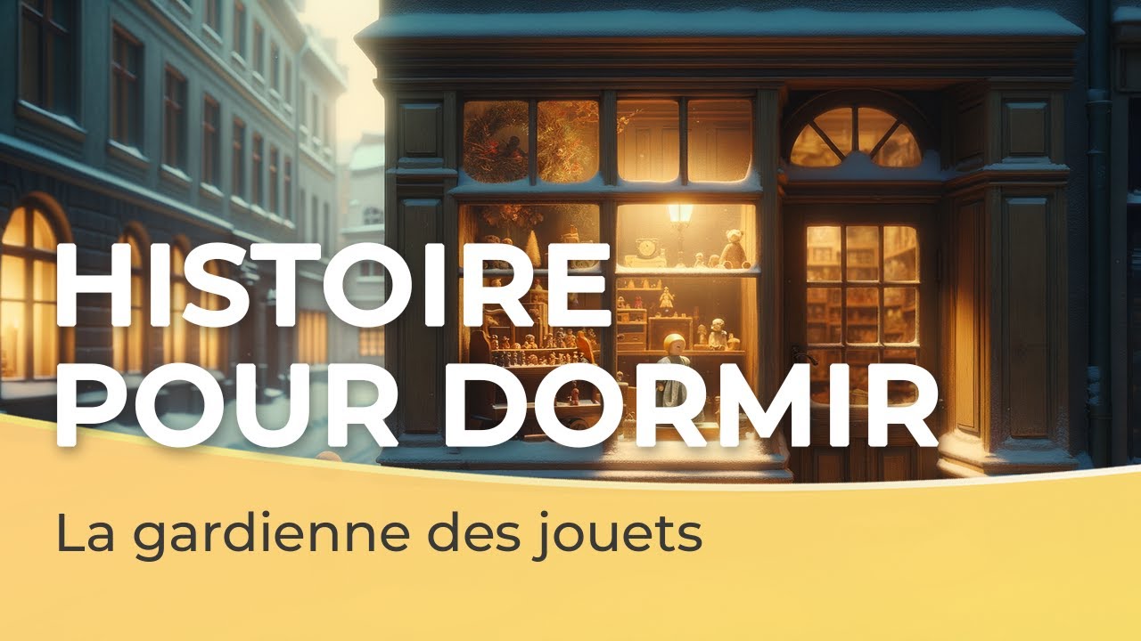 Histoire pour dormir 🏙️🧸 | La gardienne des jouets | Voix homme