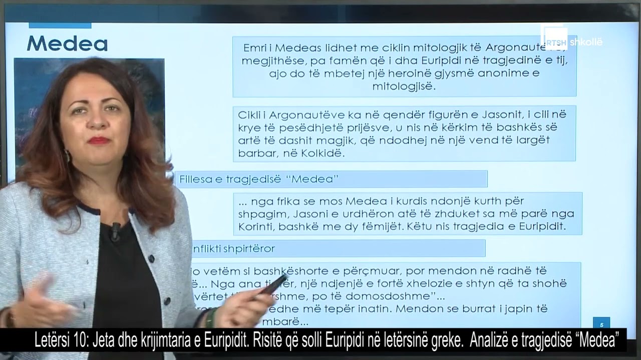 Jeta dhe krijimtaria e Euripidit| Letërsi 10