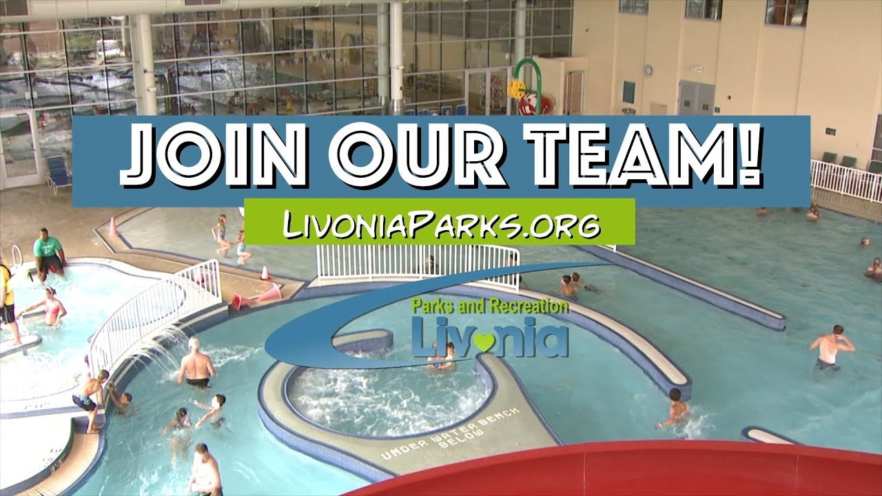 Join Our Team! Livonia Parks and Recreation YouTube
