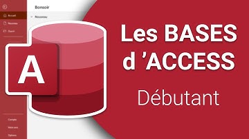 [TUTO] Access : les BASES ! 30 minutes pour découvrir Access (cours / tutoriel gratuit débutant )