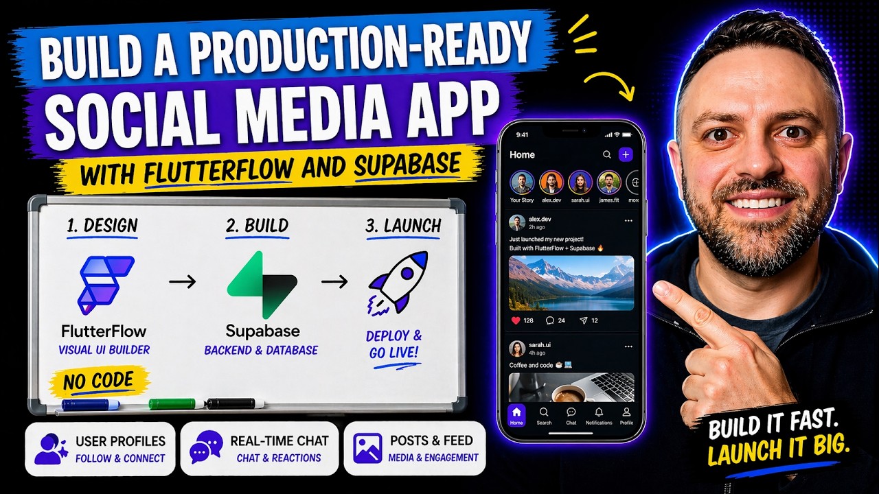 Build A Production-Ready Social Media App With FlutterFlow and Supabase ...